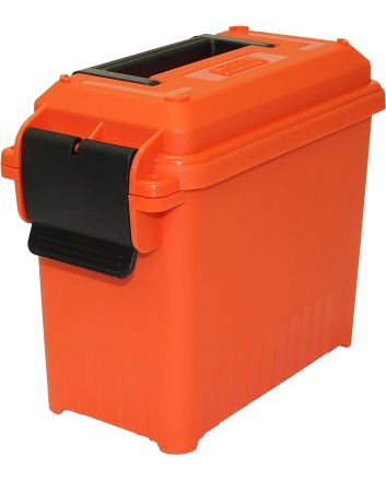 MTM Case-Gard AC30T35 Ammo Can Tall 30Cal Orange Polypropylene