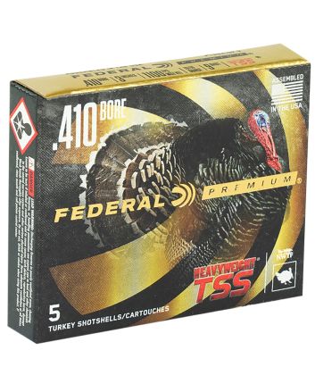Federal PTSS419F7 Premium Turkey Heavyweight TSS 410Gauge 3" 13/16oz 7Shot 5 Per Box/10 Case