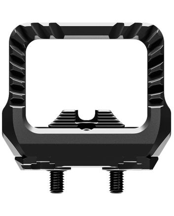 Radian Weapons G1502 Guardian Optic Guard w/Stealth Sights Black Anodized Hardcoat Aluminum EPS Mount Compatible w/Glock MOS Handgun