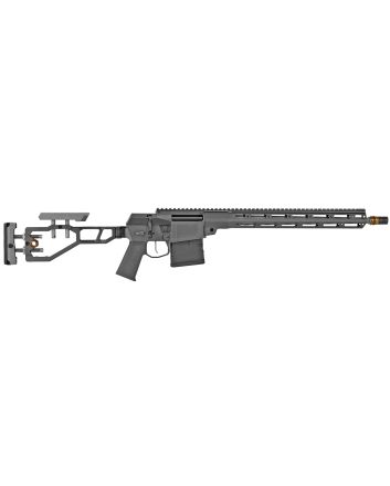 Q LLC FIX6516INGRY The Fix6.5 Creedmoor 10+1 16" Lightweight Threaded Barrel, Aluminum Receiver w/Picatinny Rail, Free Floating Q-Sert Handguard, Black Folding Adjustable Folding Stock
