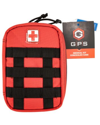 GPS Bags MEDCKITRD Medical ConcealedRed Holds 1 Handgun