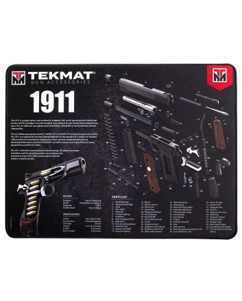 TekMat TEKR2019113DUltra 20 Cleaning Mat Black/White Rubber 15"x20" 1911 Parts Diagram