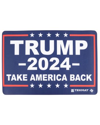 TekMat TEKR17TRUMP2024 Trump 2024 Take Back America Red/White/Blue Rubber 11" x 17"