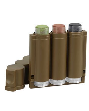 Hunters Specialties 00261 Speed Camo Tri-Color Makeup Black/Brown/Green Pocket 3 Pieces