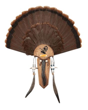 Hunters Specialties STR06949 Three Beard Mounting Plaque Includes Mounting Hardware