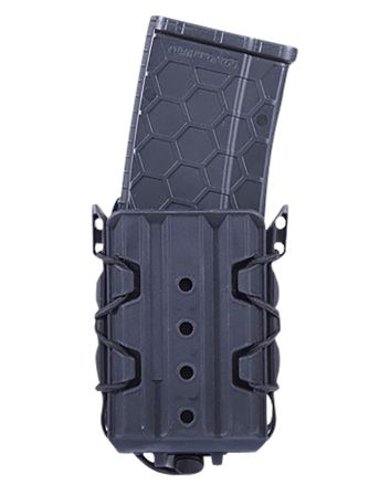 High Speed Gear 16TA01BK TACO V2 Black Polymer, 2" Belt Clip/MOLLE U-Mount, Compatible w/ Rifle Mags