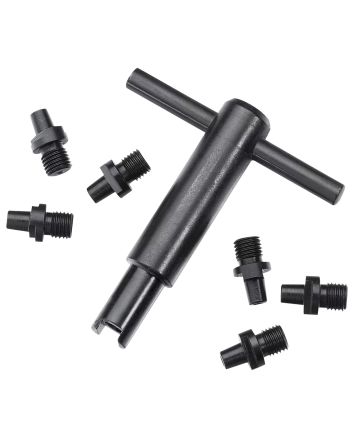 Pietta AC020+060 Revolver Nipple Wrenchw/ 6 Pack #10 Cap Nipples Fits All Pietta Black Powder Revolvers