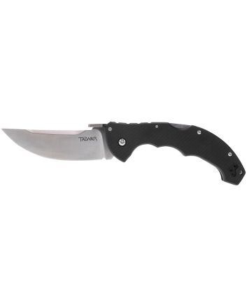 Cold Steel CS21TTL 4" Folding Straight Back Plain S35VN Blade 5.25" G10 Handle Includes Belt Clip