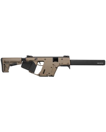 Kriss USA KV90CFD22 Vector CRB Gen2 *CA Compliant 9mm Luger 10+1 16" Black Steel Barrel, Flat Dark Earth Cerakote Polymer Receiver, Flat Dark Earth Synthetic Stock, Black California Paddle Grip