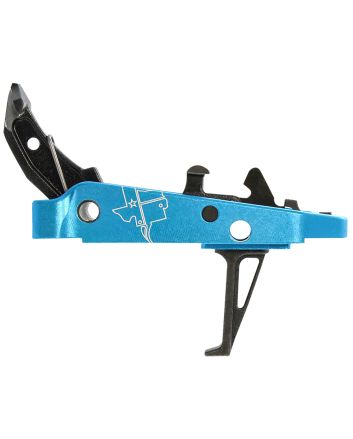 CMC Triggers 47503 Drop-In Trigger Group 2.0 Single-Stage Flat with 3.50 lbs Draw Weight Black w/ Blue Housing
