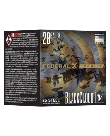 Federal PWBX2853 Black Cloud FS 28Gauge 3" 3/4oz 3Shot 25 Per Box/10 Case
