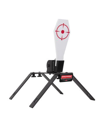 Birchwood Casey S7540 Spring Loaded Popper Target Black AR500 Steel Standing