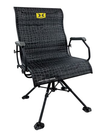 Hawk HWK-3115 Big Denali Blind Chair Folding Black Mesh