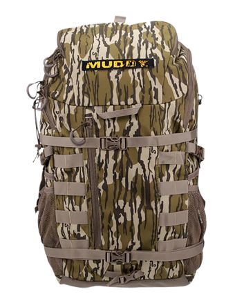 Muddy MUD-BPK-1500MO Pro 1500 Hunting Pack Mossy Oak Bottomland Polyester Zipper/Buckles Closure