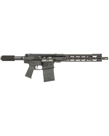 Diamondback DB1222C001 DB10308 Win 20+1 13.50", Black, Carbon Lower, 9" M-LOK Handguard, Black Padded Buffer Tube/Magpul Grip