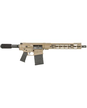 Diamondback DB1222C061 DB10308 Win 20+1 13.50", FDE, Carbon Lower, 9" M-LOK Handguard, Black Padded Buffer Tube/Magpul Grip