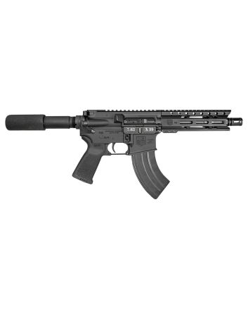 Diamondback DB1912O001 DB157.62x39mm 28+1 7", Black, Carbon Lower, 6" M-LOK Handguard, Padded Buffer Tube, Magpul Grip