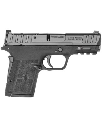 Smith &amp; Wesson 13733 EqualizerMicro-Compact 9mm Luger 10+1 3.68" Black Armornite Steel Barrel, Optic Ready/Serrated Slide, Black Polymer Frame w/Picatinny Rail, Black Textured Polymer Grips