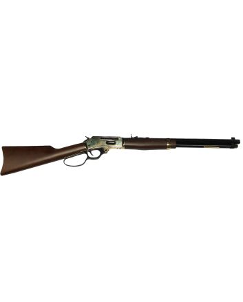Henry H009BGL Side GateFull Size 30-30 Win 5+1 20" Blued Steel Barrel, Polished Brass Receiver, Fixed American Walnut Stock