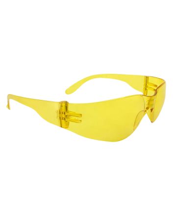 Radians MR0140ID Mirage Safety Eyewear Adult Amber Lens Polycarbonate Amber Frame
