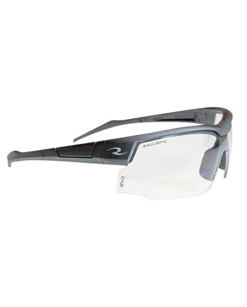 Radians SB0110CS SkyBow Shooting Glasses Clear Lens Black Frame
