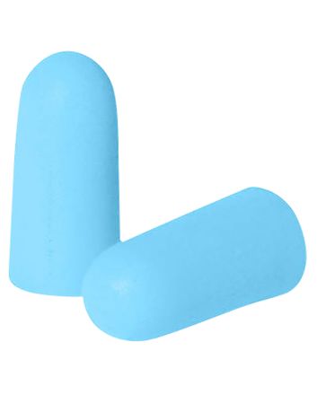 Radians FP74B/25 Prohibitor Earplugs Foam 31 db In The Ear Aqua Blue Small 25 Pair