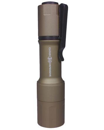 Cloud Defensive CD2007HCDFP650FDE MCH-HC Dual Fuel Flat Dark Earth 400/1100 Lumens White LED