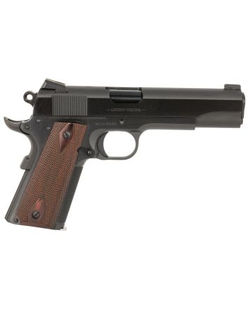 Colt Mfg O1911SE-A1 Government Limited Edition 45 ACP 7+1 5" Blued National Match Barrel, Blued Serrated Steel Slide&amp; Frame w/Beavertail, Double Diamond Checkered Rosewood Grip, Ambidextrous