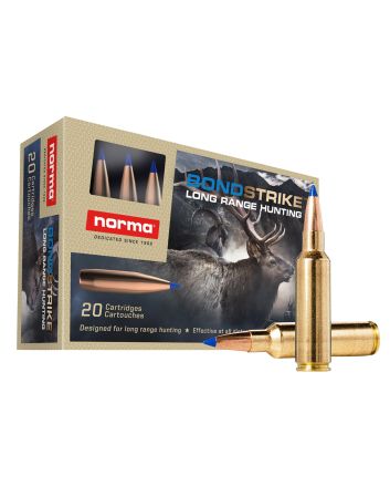Norma Ammunition 20175832 Dedicated Hunting Bondstrike 300WSM 180gr Bonded Polymer Tip 20 Per Box/10 Case