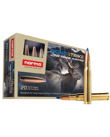 Norma Ammunition 20176422 Dedicated Hunting Bondstrike Extreme 30-06Springfield 180gr Bonded Polymer Tip 20 Per Box/10 Case