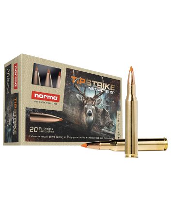 Norma Ammunition 20169292 Dedicated Hunting Tipstrike 270Win 140gr Polymer Tip 20 Per Box/10 Case