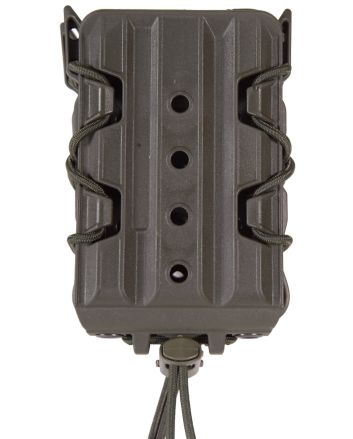 High Speed Gear 162R01OD X2R Taco V2 Mag Pouch Double, OD Green Polymer, Belt Clip/MOLLE U-Mount, Compatible w/ AR/AK Rifle Mags