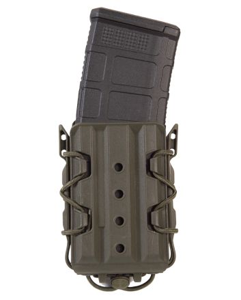High Speed Gear 16TA01OD TACO V2 OD Green Polymer, 2" Belt Clip/MOLLE U-Mount, Compatible w/ Rifle Mags