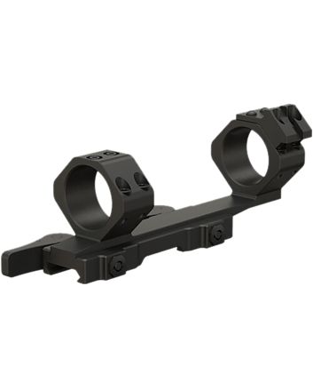 ATN ACMUDCQDMHL Dual Cantilever Scope Mount/Rings Combo Low Profile Black Aluminum 30mm Tube Quick Detach Mount