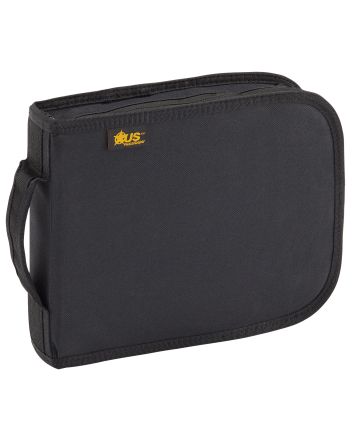 US PeaceKeeper P26108 Handgun CaseBlack Holds 1 Handgun Polyester