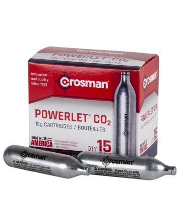 Crosman C2315 Powerlet CO2 12 Grams 15 Pack