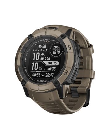 Garmin 0100280512 Instinct 2X Solar Tactical Edition GPS/Smart Features 64MB Memory Coyote Tan 50mm