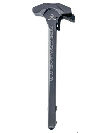 Rise Armament RA212GRY Extended Charging Handle RA-212 Gray Aluminum for AR-15
