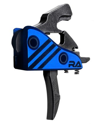Rise Armament RA524DEFENSE Blitz Defense Single-Stage Hybrid with 4.50 lbs Draw Weight, Blue Housing &amp; Black Trigger for AR-Platform, Includes Pins