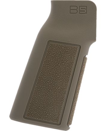 B5 Systems PGR1453 Type 22 P-GripFDE Aggressive Textured Polymer, Increased Vertical Grip Angle with No Backstrap, Fits AR-Platform