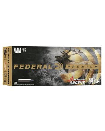 Federal P7PRCTA3 Premium Terminal Ascent 7mmPRC 170gr 20 Per Box/10 Case