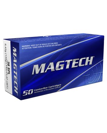 Magtech 38T Range/Training38Special 130gr Full Metal Jacket 50 Per Box/20 Case