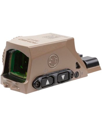 Sig Sauer Electro-Optics SORM1700 Romeo-M17Coyote Tan 1 x 24 mm 2 MOA Red Dot/32 MOA Circle Multi Reticle