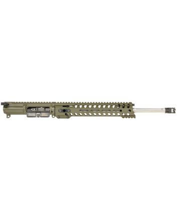 Patriot Ordnance FactoryRogue Complete Upper 308 Win 16.50" Stainless Barrel, OD Green Anodized, Micro-B Muzzle Brake, 11" M-LOK Handguard