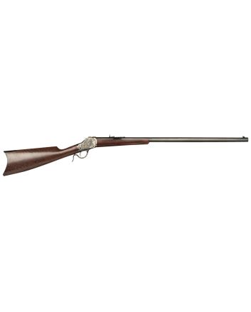 Cimarron CA885 1885 High Wall 38-55 Win 1 Shot, 30" Blued Octagon Steel Barrel, Color Case Hardened Steel Receiver, Satin Oiled Walnut Fixed Stock