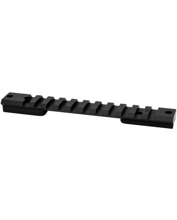 Warne V473M Vapor Picatinny Rail Black Anodized Aluminum Sauer 100/101/Bergara B-14/Rem 700 Short Action, 0 MOA