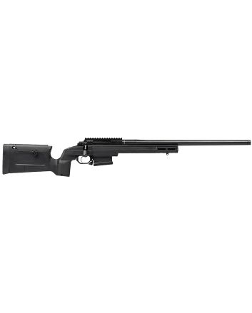 Aero Precision APBR01030002 SOLUS Bravo 6.5 Creedmoor 5+1 22" Threaded Sendero Profile, Black, Fully Adjustable KRG Bravo Chassis, Single Stage Trigger, Scope Mount
