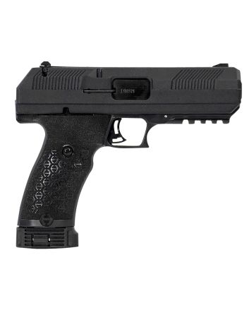 Hi-Point JXP10NTB JXP10mm Auto 10+1 4.50" Black Steel Barrel, Black Powder Coated YC9 Styled/Serrated Steel Slide, Black Polymer Frame w/Picatinny Rail, Black Textured Polymer Grip