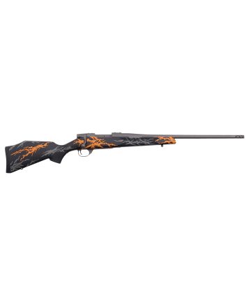 Weatherby VYH65CMR2B Vanguard Compact Hunter 6.5 Creedmoor 4+1 20", Tungsten Gray Barrel/Rec, Black w/Gray &amp; Orange Sponge Accents Monte Carlo Stock, Accubrake Muzzle Brake