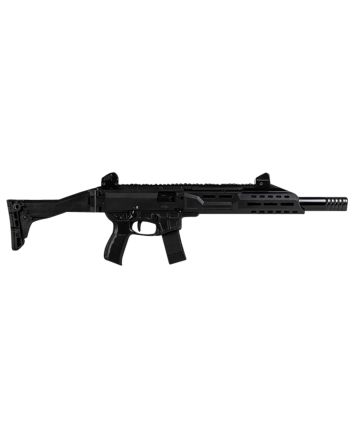 CZ-USA 91422 Scorpion 3+ Carbine 9mm Luger 20+1 16.30" Threaded Barrel w/Removable Faux Suppressor, Polymer Rec, M-LOK Handguard, Folding Stock, Adj. Sights, Ambidextrous Controls